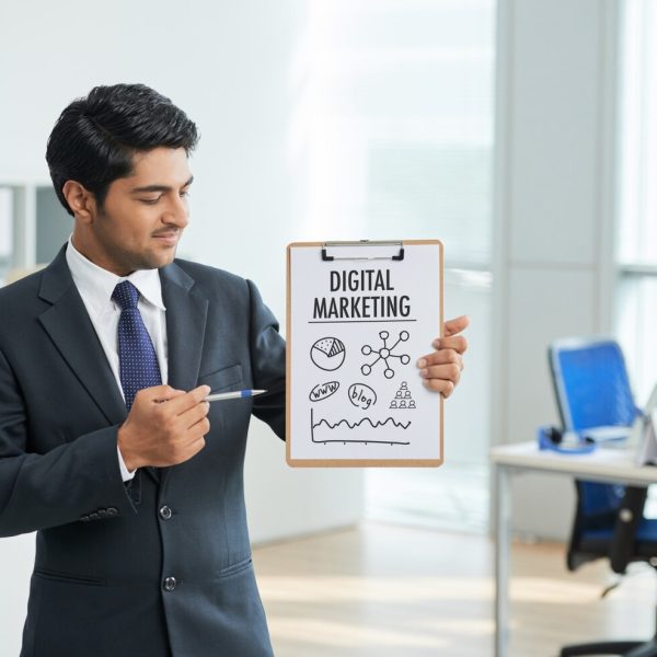 man-suit-standing-office-with-clipboard-pointing-poster-with-words_1098-17121